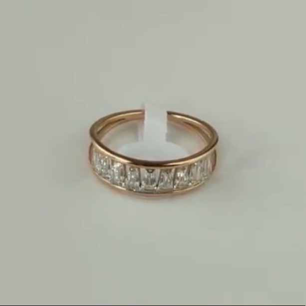 Diamond Rose Gold Ring